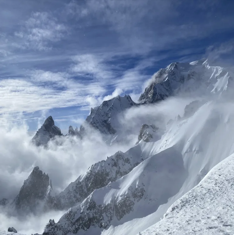 Guido Landini monte bianco val d'Aosta skyway