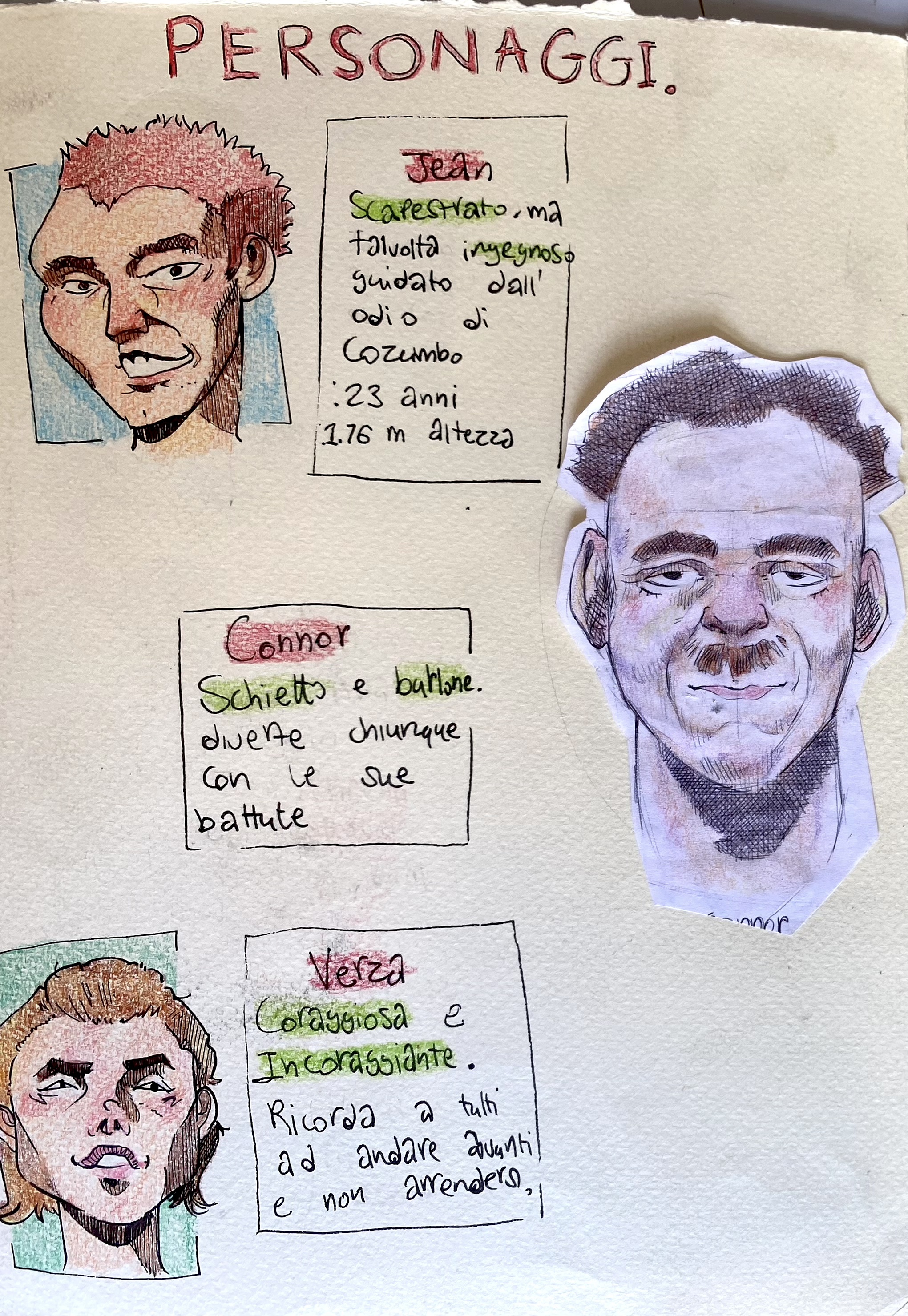 personaggi laboratorio scrittura firenze Guido Landini