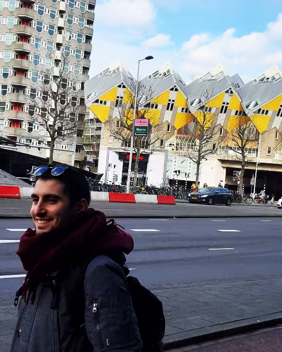 guido landini rotterdam erasmus pandemia reportage studente italiano