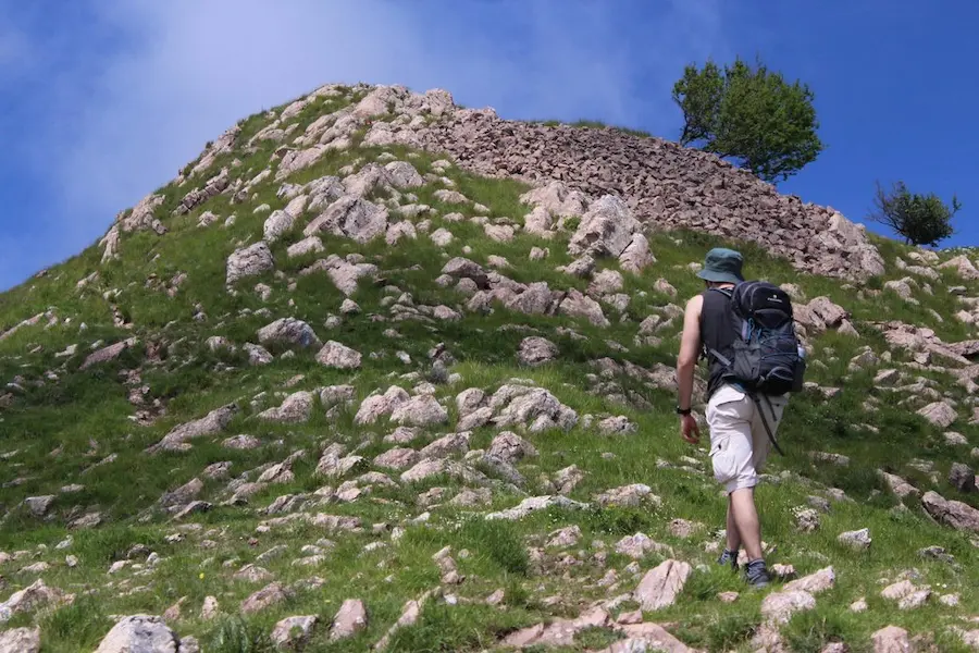salita trekking apuane monte matanna